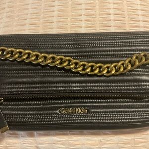 Calvin Klein Leather Clutch